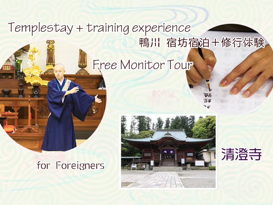 Monitor Tour❣ Temple Lodging Experience and Monastic Retreat Experience for Foreigners